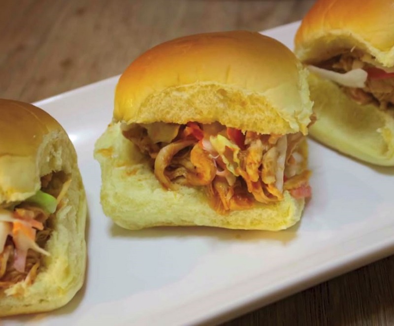 BBQ Pulled Chicken Sliders Recipe