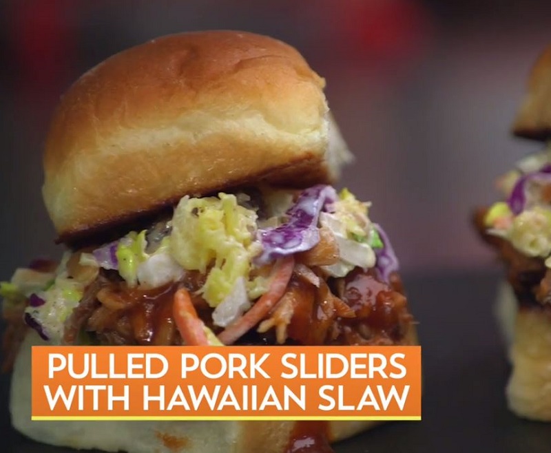 Hawaiian Pulled Pork Sliders Recipe